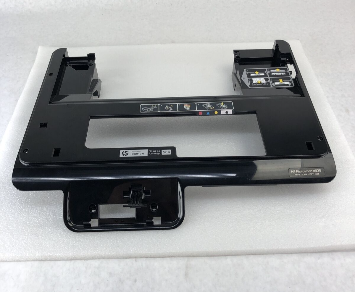 HP Photosmart 6520 Main Cover Plastic Front Cover With Screws