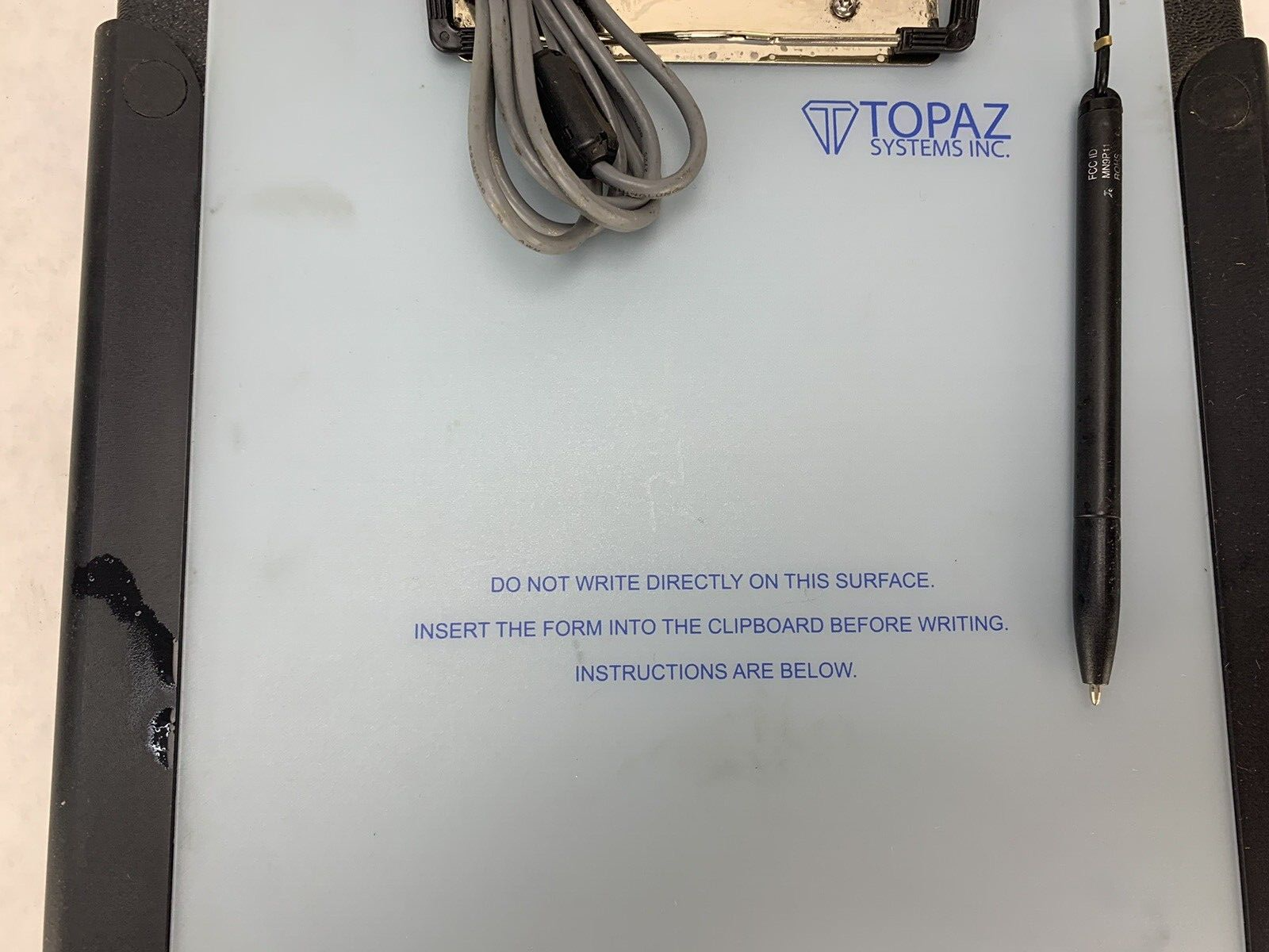 Topaz Systems T-C912-HSB-R, Clipgem HSB Pad, Stylus Not Working,