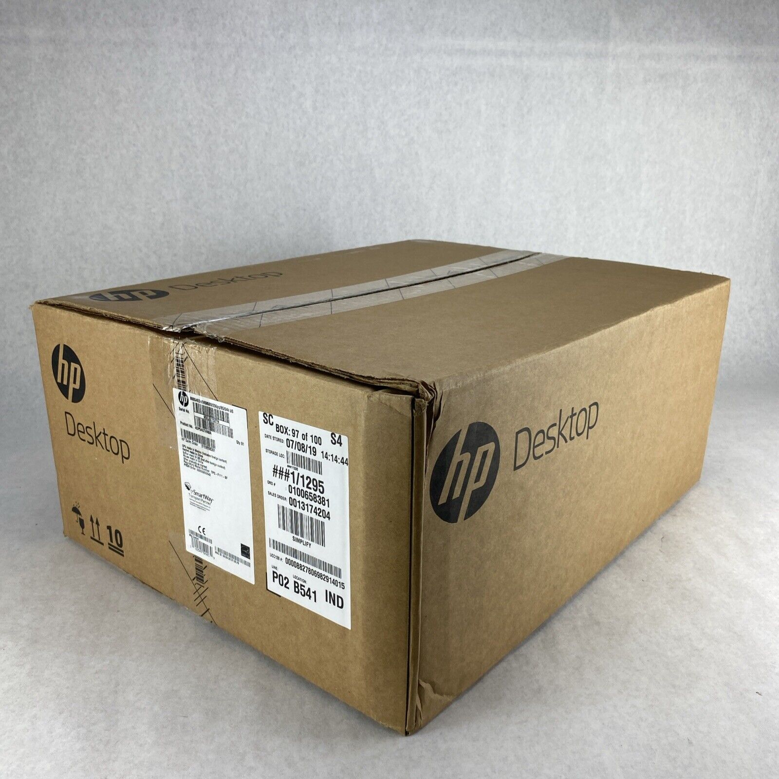 HP EliteDesk 800 G4 SFF Six Core i5-8500 3.0GHz 16GB RAM No HDD OS Open Box