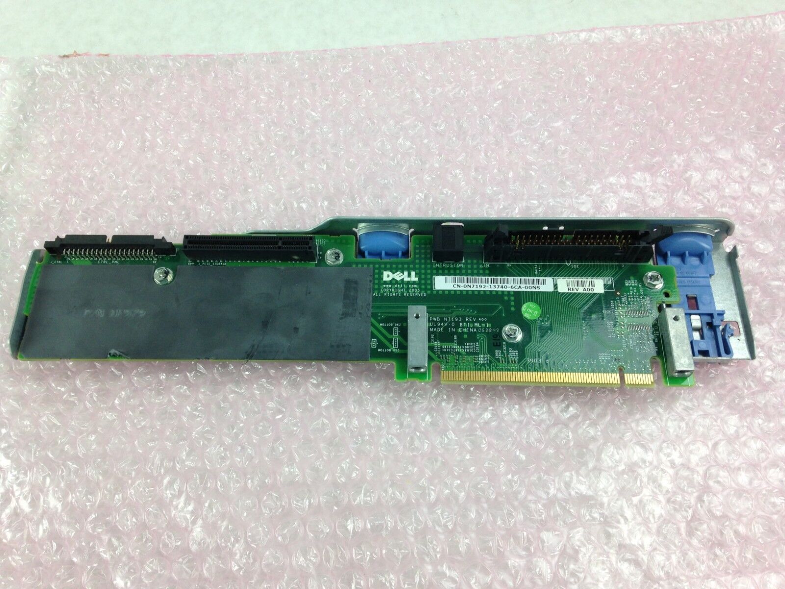 Dell PowerEdge 2950 PCI-E Side Plane Riser Board N7192 CN-0N7192 N7193