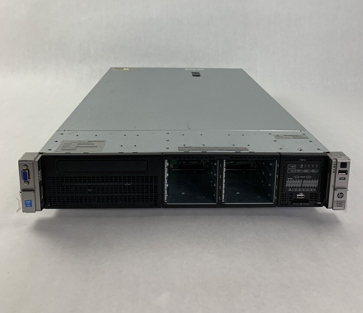 HP ProLiant DL 380p Gen8 2x Xeon E5-2620 2.0 GHz 96 GB RAM No HDD No OS