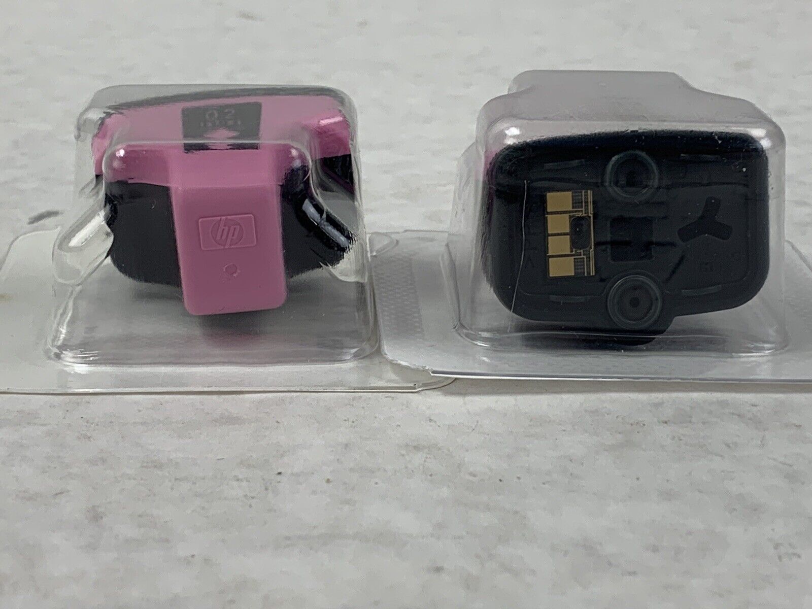 Lot(2) HP PhotoSmart Light Magenta Pink 02 Ink Cartridge NIB Genuine CB284W