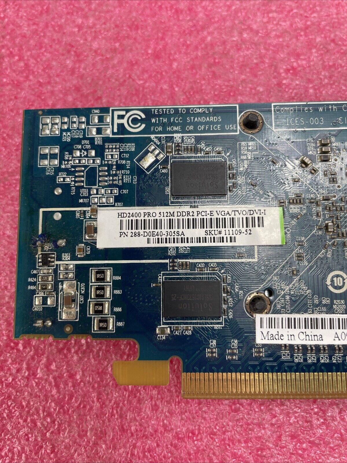 Saphire ATI HD2400 Pro 512M GDDR2 PCI-e Graphics Card