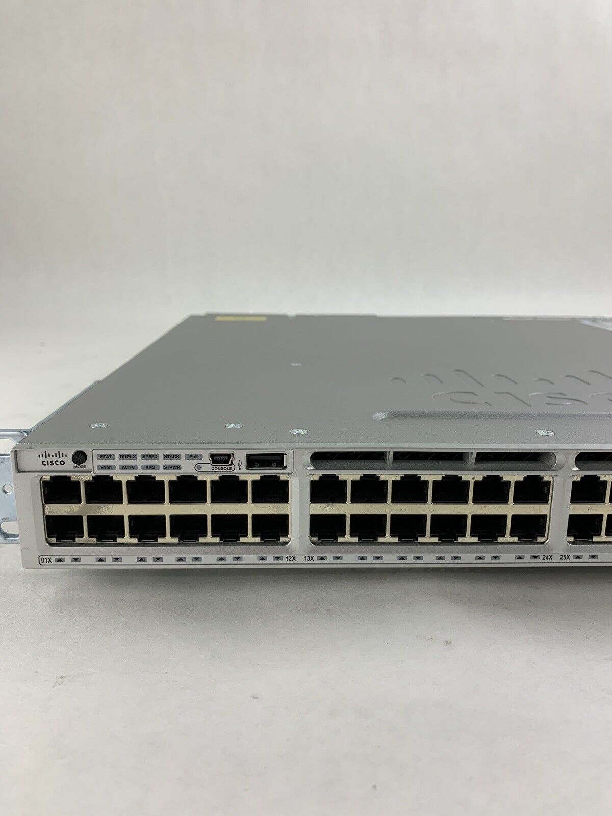 Cisco Catalyst WS-C3850-48PW-S 48 Port Ethernet Switch C3850-NM-4-1G Tested