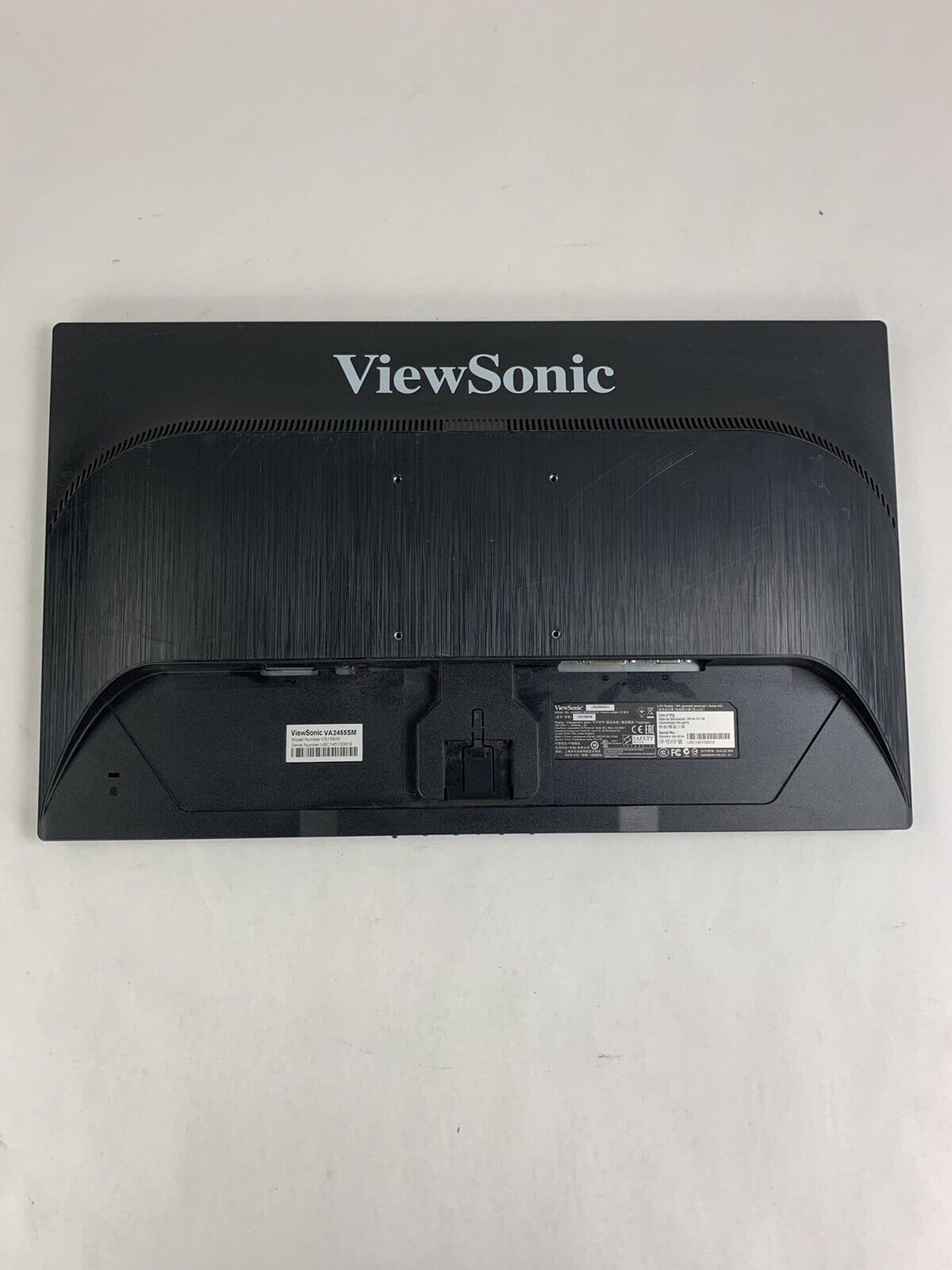 ViewSonic VA2455sm 24' Full HD LED Monitor 1920x1080 60Hz DVI & Power Cable