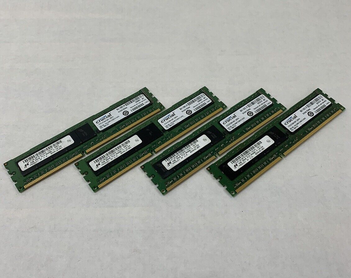 16GB Kit 4GBx4 2RX8 PC3-8500E RAM