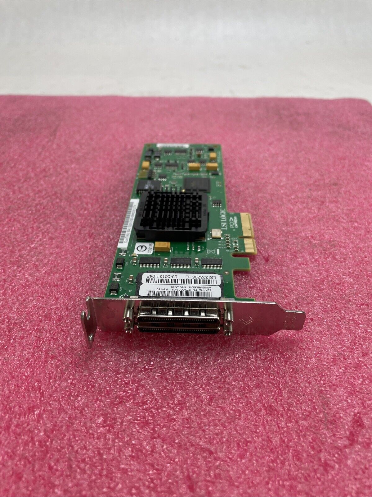 Sun 375-3357 LSI Logic LSI22320SLE PCI-E Dual SCSI Ultra320