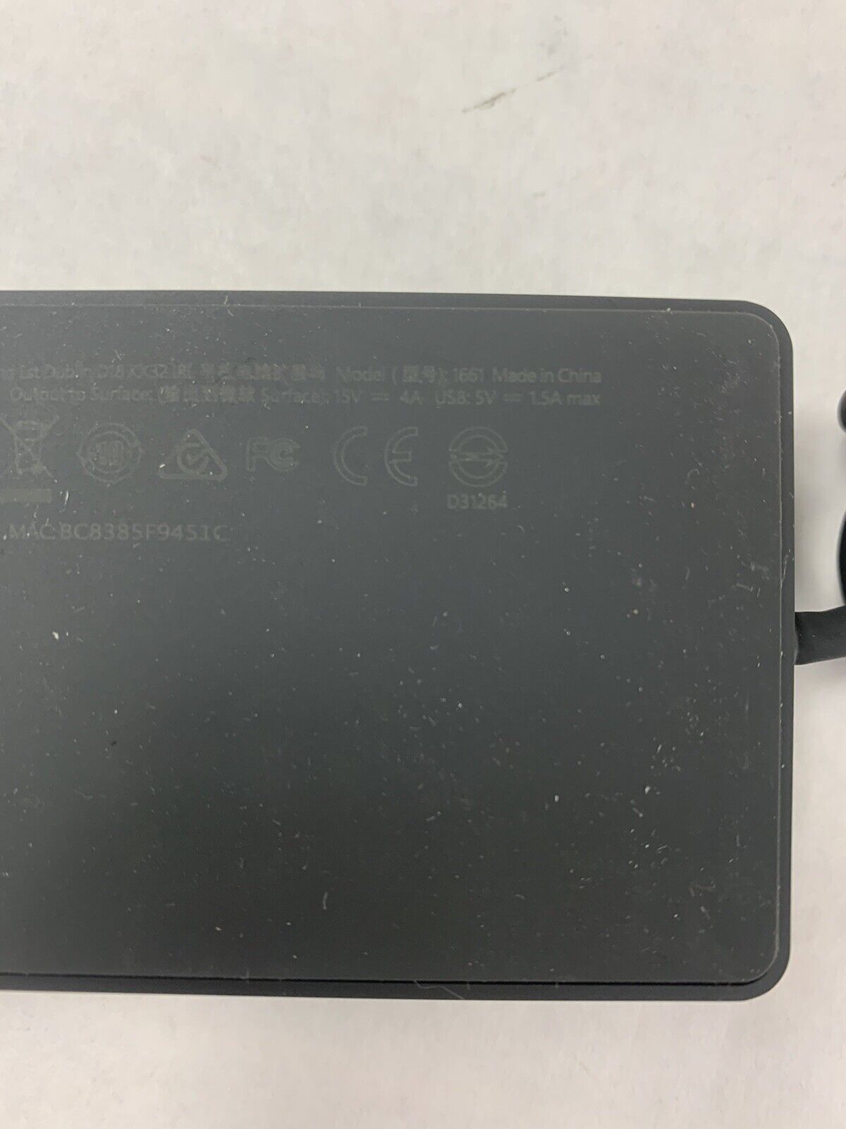 Microsoft Model 1661 Surface Docking Station