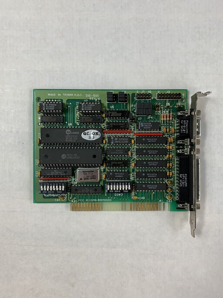 DIO-500 Multi Funtion I/O Board Rev 6 ISA