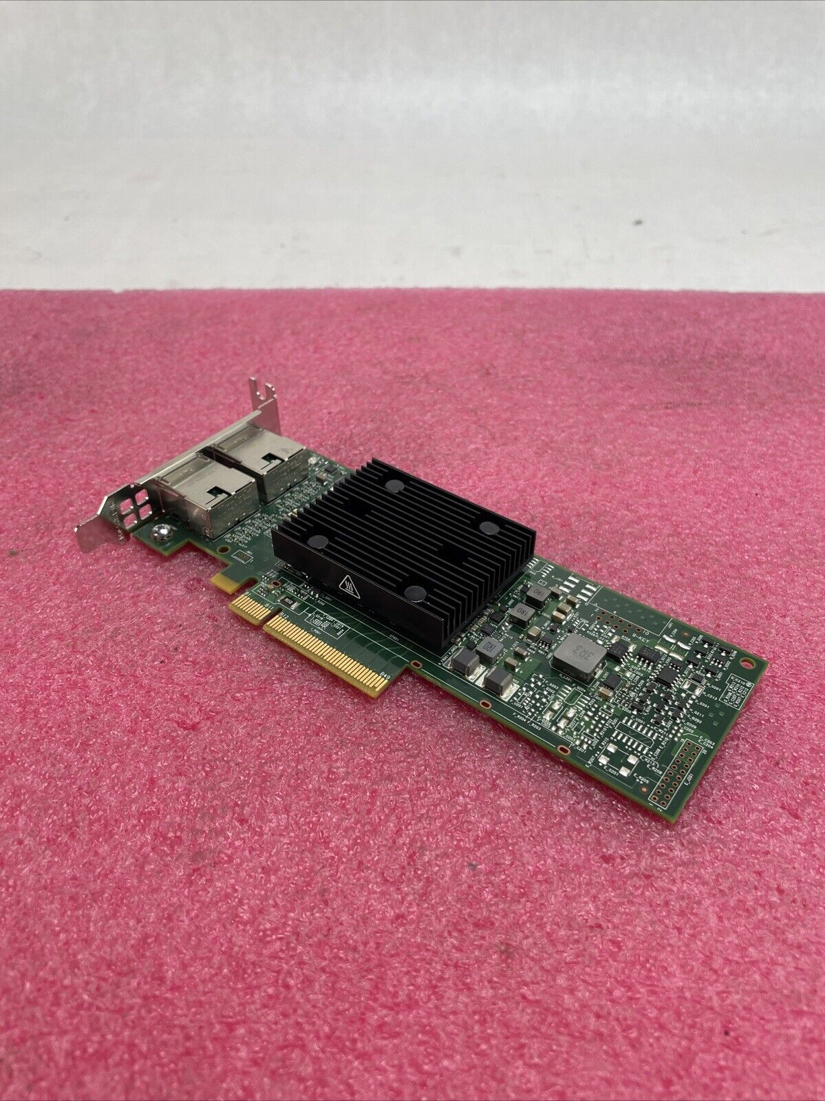 Dell Broadcom 0NC5VD Dual Port 10G RJ-45 Network Adapter Card Low Profile