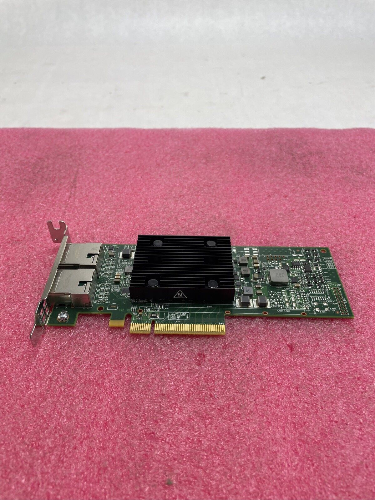 Dell Broadcom 0NC5VD Dual Port 10G RJ-45 Network Adapter Card Low Profile