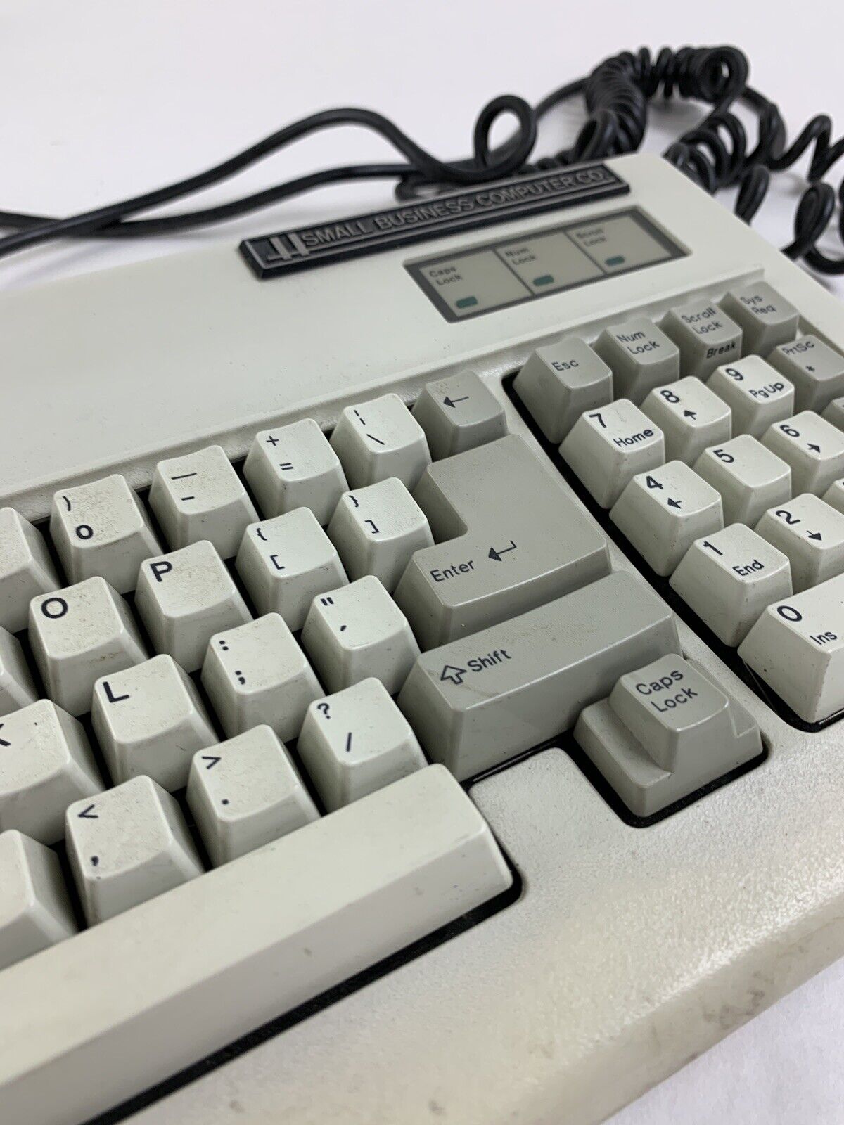 Vintage IBM Personal Computer AT Mechanical Spring Clicky Keyboard Tested