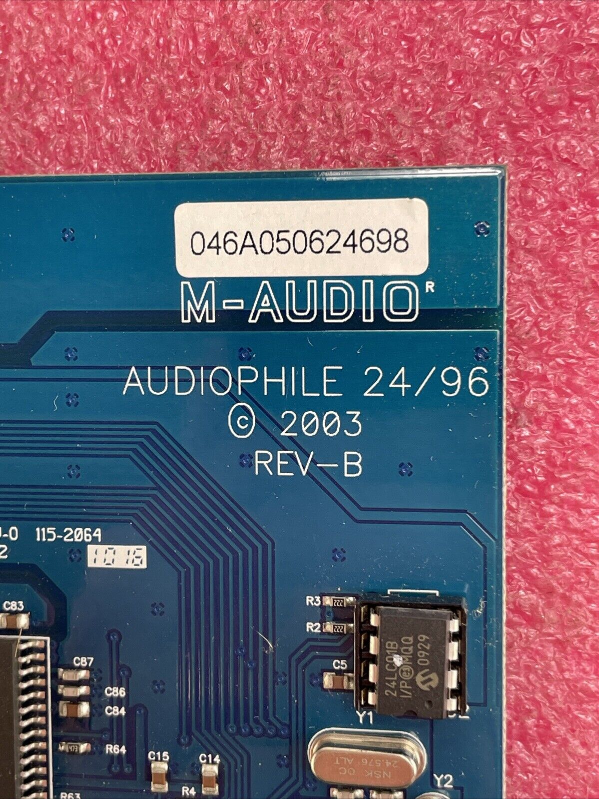 M-AUDIO AUDIOPHILE 24/96 PCI sound card