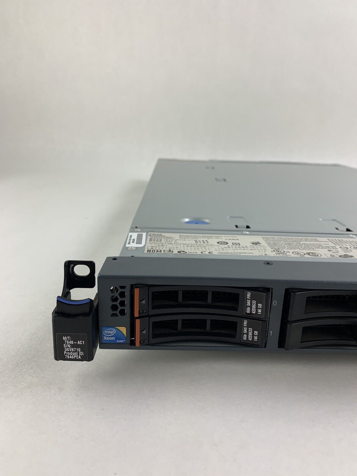 IBM System X3550 M2 Server Xeon E-5520 2.27 GHz 4 GB Ram No OS No HDD