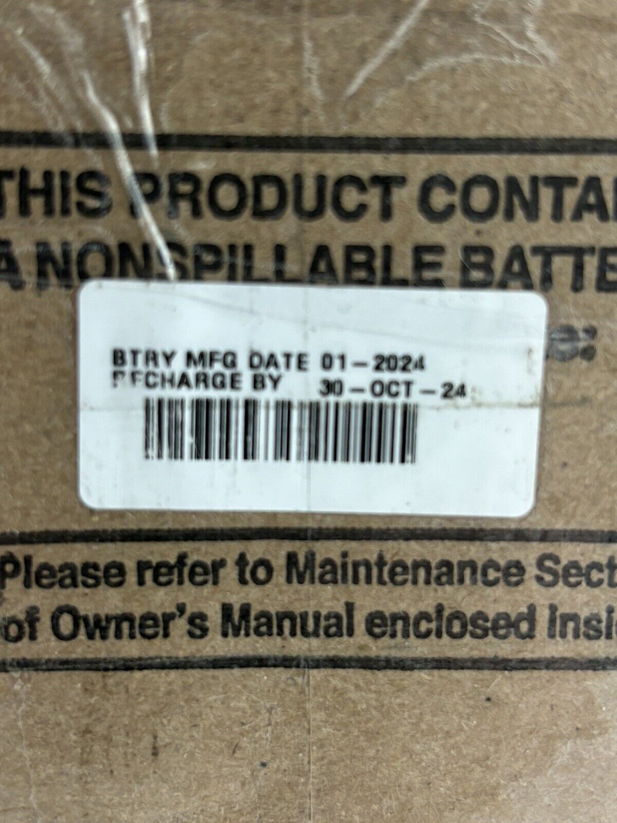 Eaton EBP-1003 5PX Replacement Battery Pack Box Opened MFG 01/24 Recharge 10/24