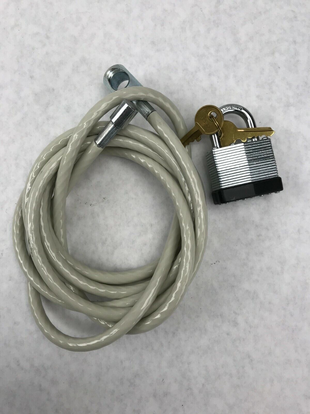 Dell Cable Lock Premium Padlock Laptop Keyed Lock (Lot of 3)