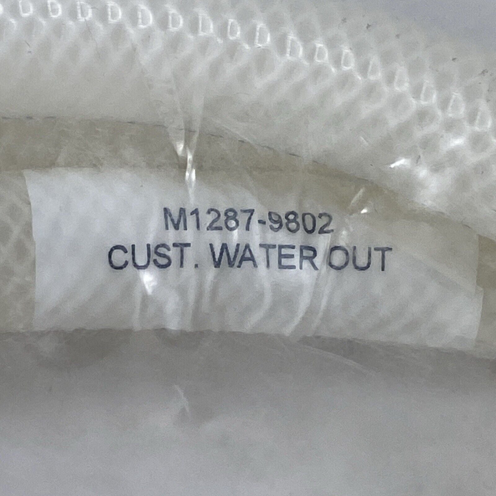 New Brunswick Scientific M1287-9802 Medical Tubing Cust Water In/Out Kit