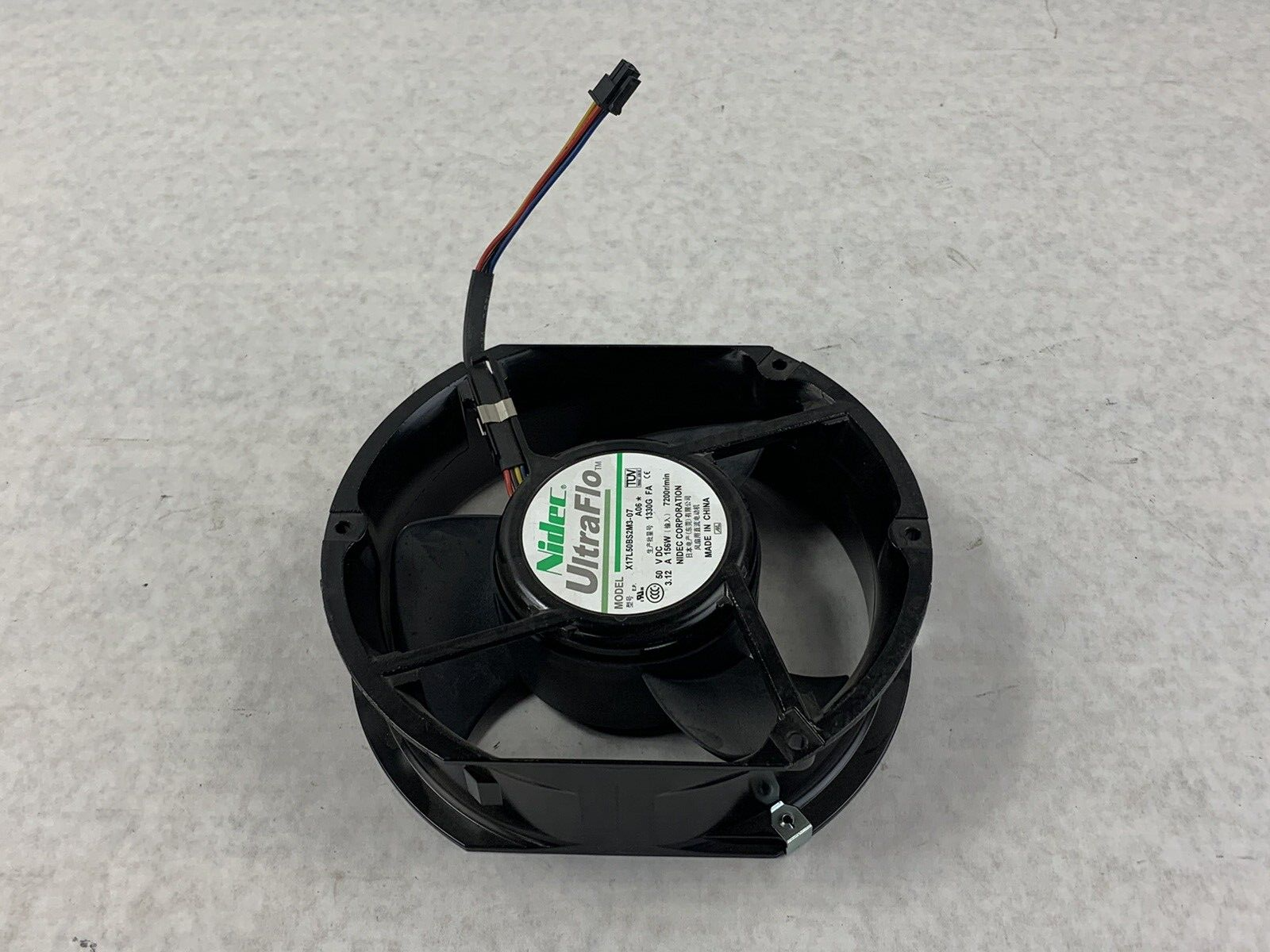 Nidec X17L50BS2M3-07 Fan 7200 RPM 156W DC 50V