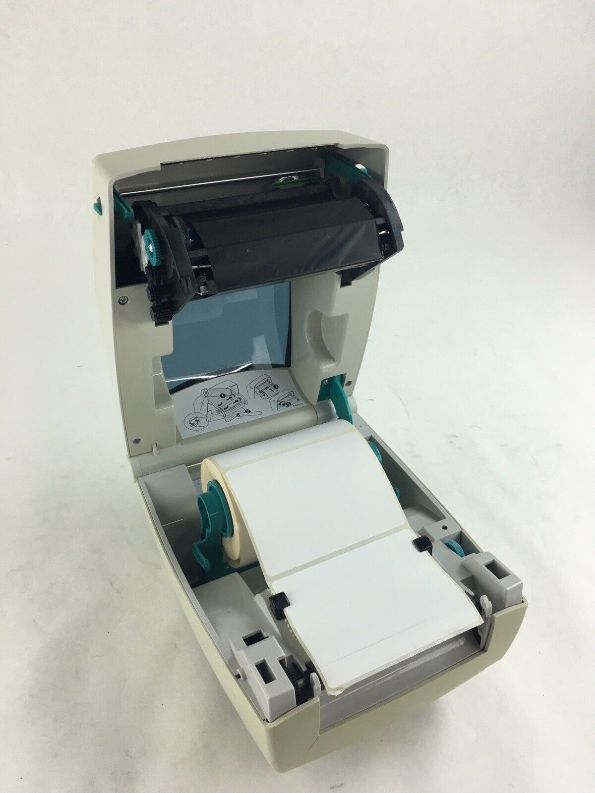 Zebra TLP 3844-Z Thermal Printer Self Tested Parts and Repair No Power Supply