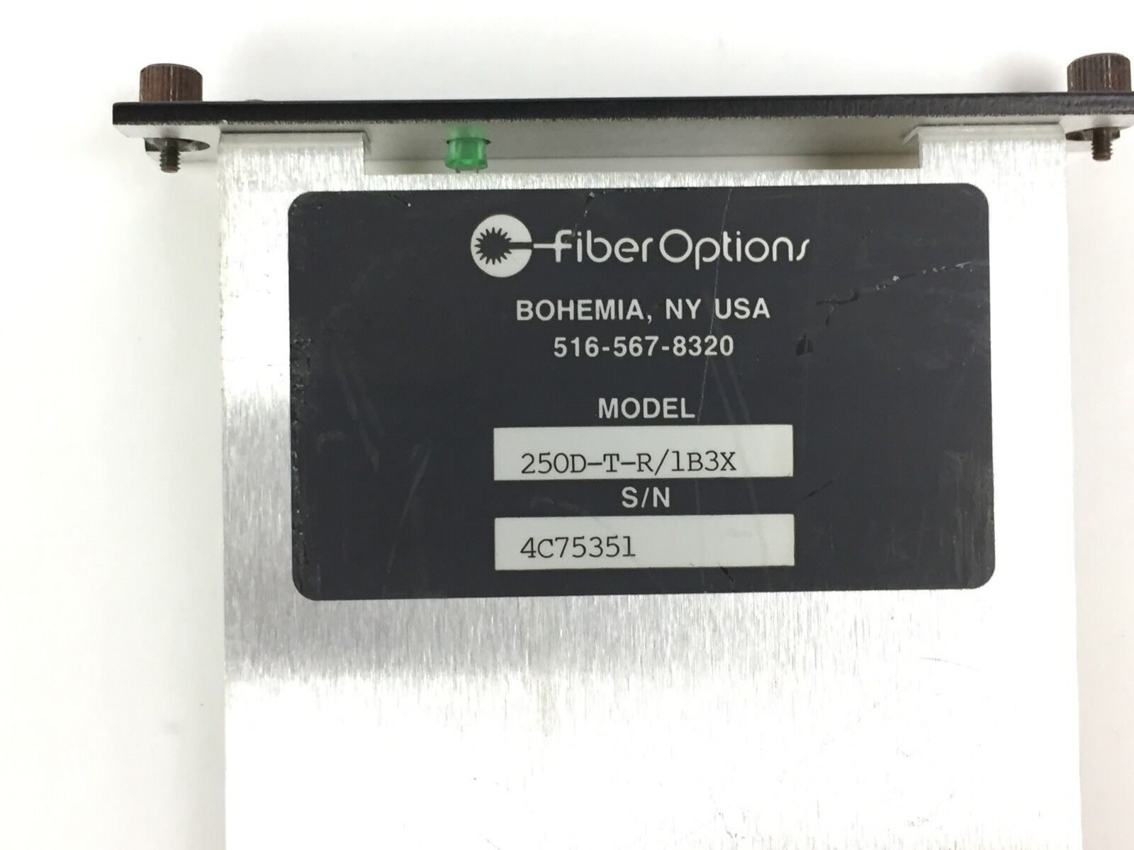 Fiber Options 250D-T-R/1B3X 0250-03-02