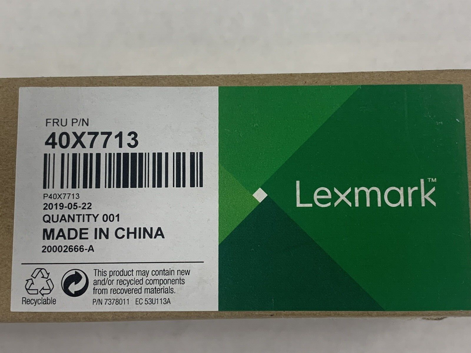 2PK LEXMARK Separator Roller Assembly 40X7713 MS810 811 812 /  URR1-0