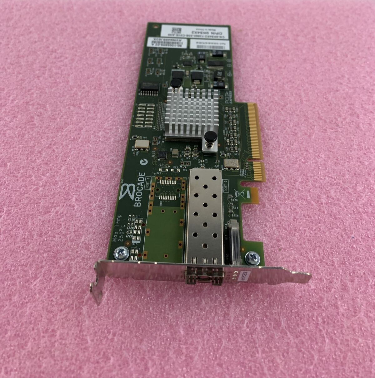 DELL K54X2 BROCADE 815 8GB SINGLE PORT PCI-E FIBRE CHANNEL HOST BUS ADAPTER