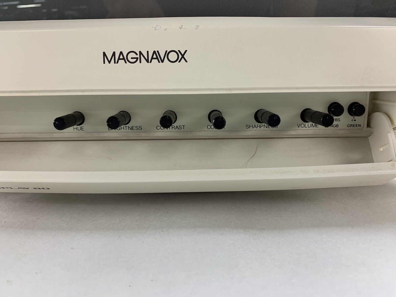 Magnavox RGB Display 80 CM8762 074G TTL RGB CRT Retro Gaming