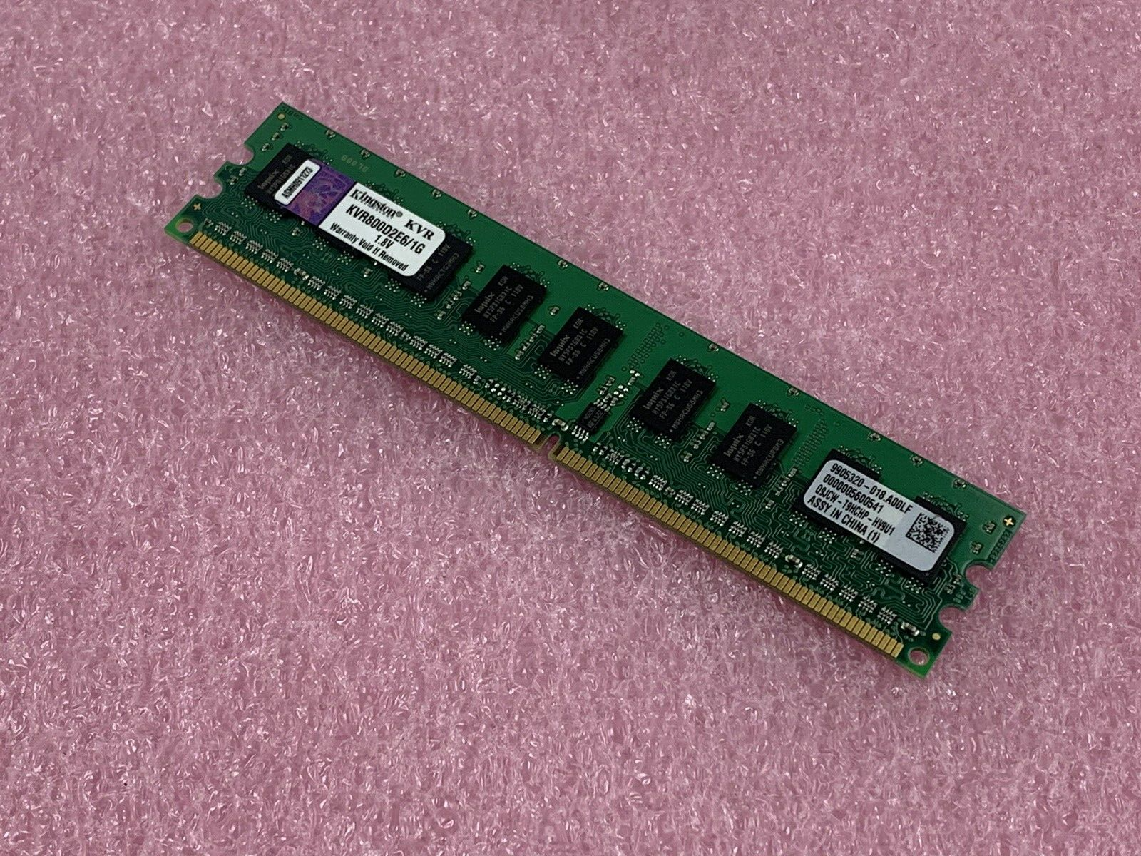 Kingston KVR800D2E6/1G 1GB 1.8V RAM