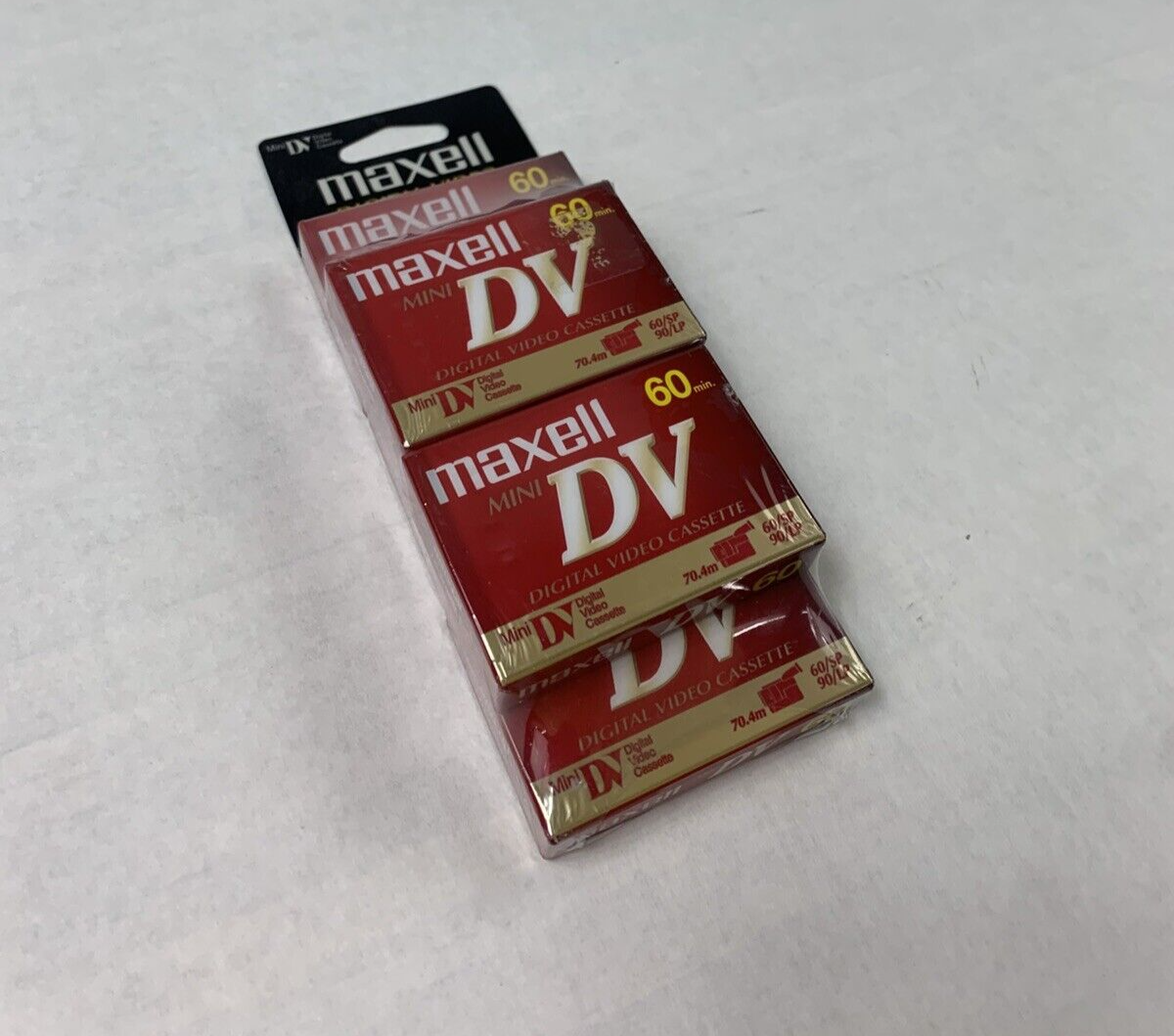 5-Pack Maxwell DVM60SE Digital Video Cassette