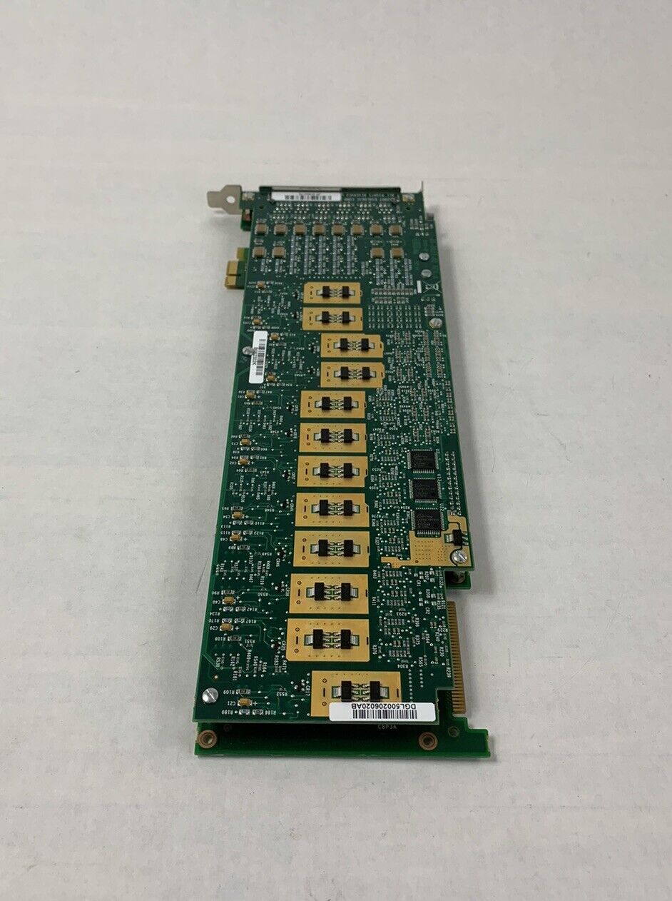 Dialogic Card  Analog Telcom Fax PCIe D/120JCT-LSE 12-Port A00-0318JP