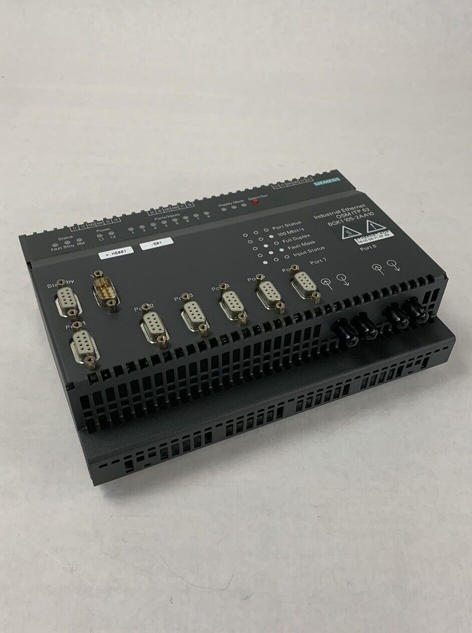 Siemens SIMATIC 6GK1105-2AA10 Industrial Optical Switch Module OSM ITP 62