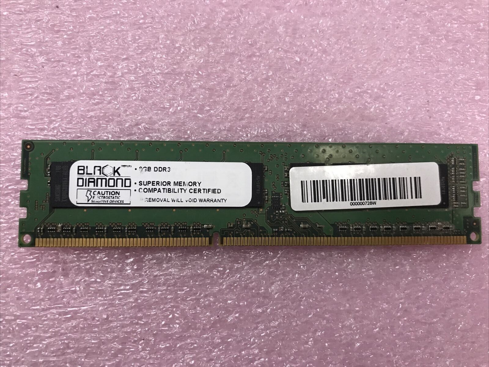 Black Diamond 48GB Kit 6x8GB DDR3 Server Ram (Lot of 6)