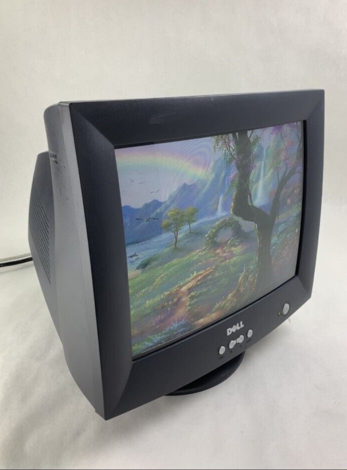 Dell E772c 17" CRT VGA Color Computer CRT Monitor 60Hz Retro Gaming Grade B