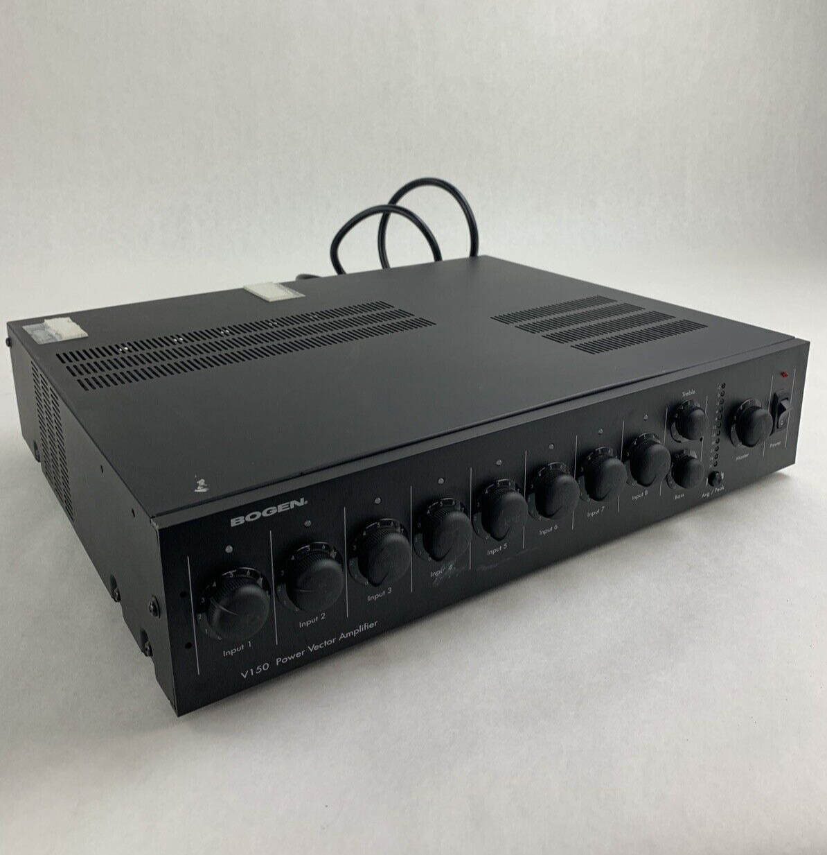 Bogen V150 Power Vector Modular Input AMP 150W Power Tested No Input Card