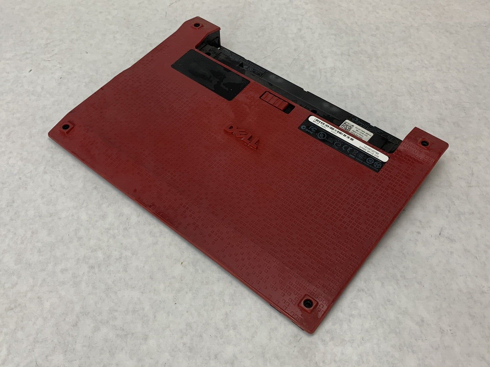 Genuine Dell Latitude 2100 Laptop Base Bottom Case R243R Red