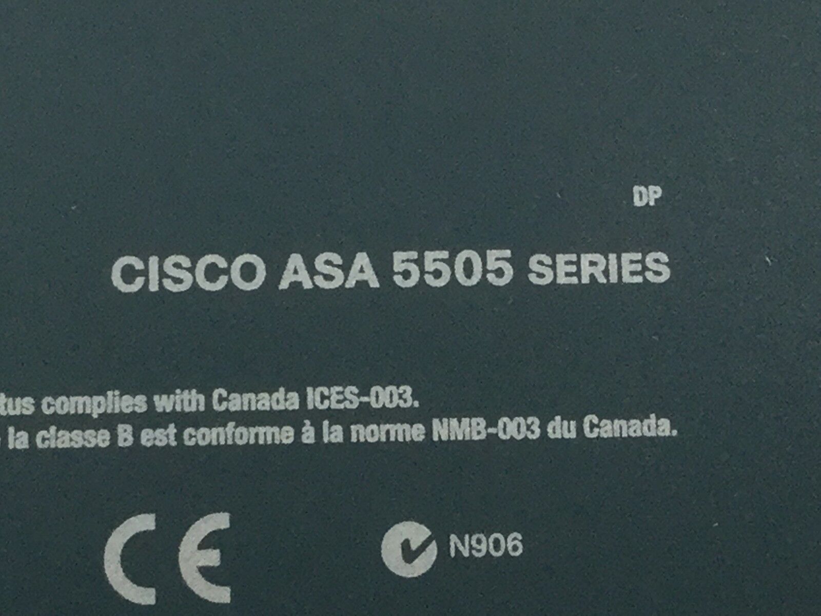 Cisco ASA 5505 V09 Series Adaptive Security Appliance