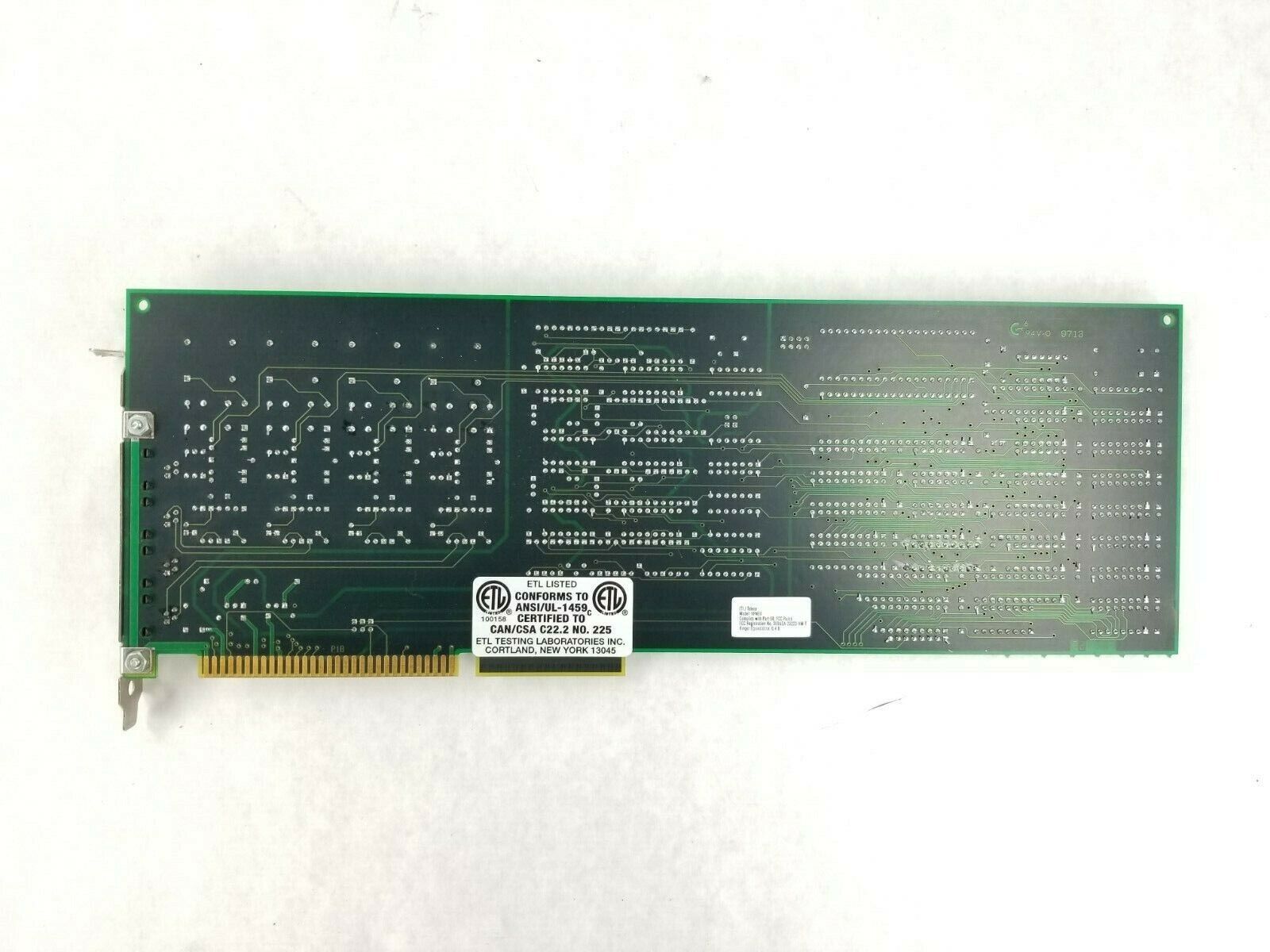 Teleco VP4EII-A MS19UN0036 17841 8-BIT ISA Card