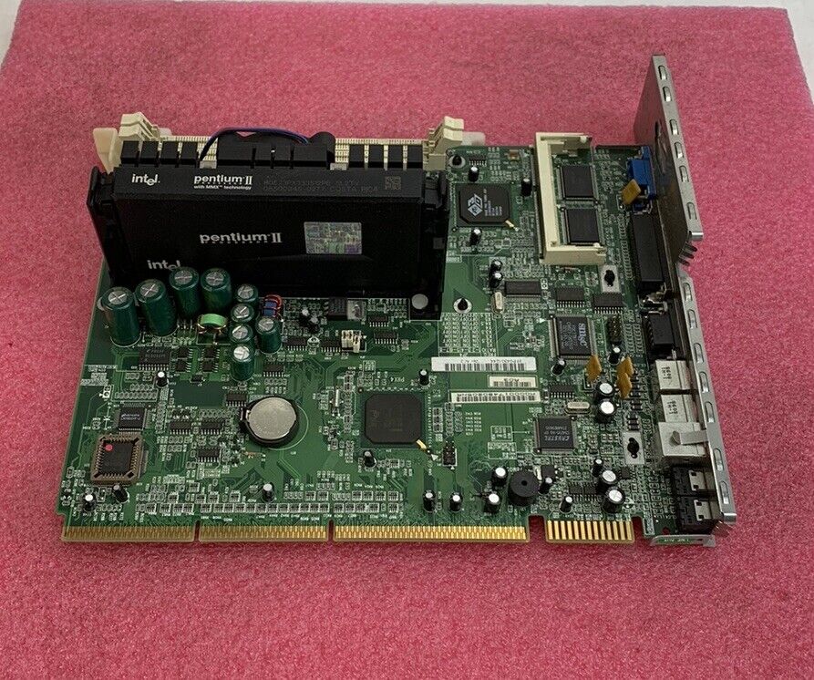 Toshiba Equim 7100D Motherboard Intel Pentium II 333MHz No RAM w/ Shield