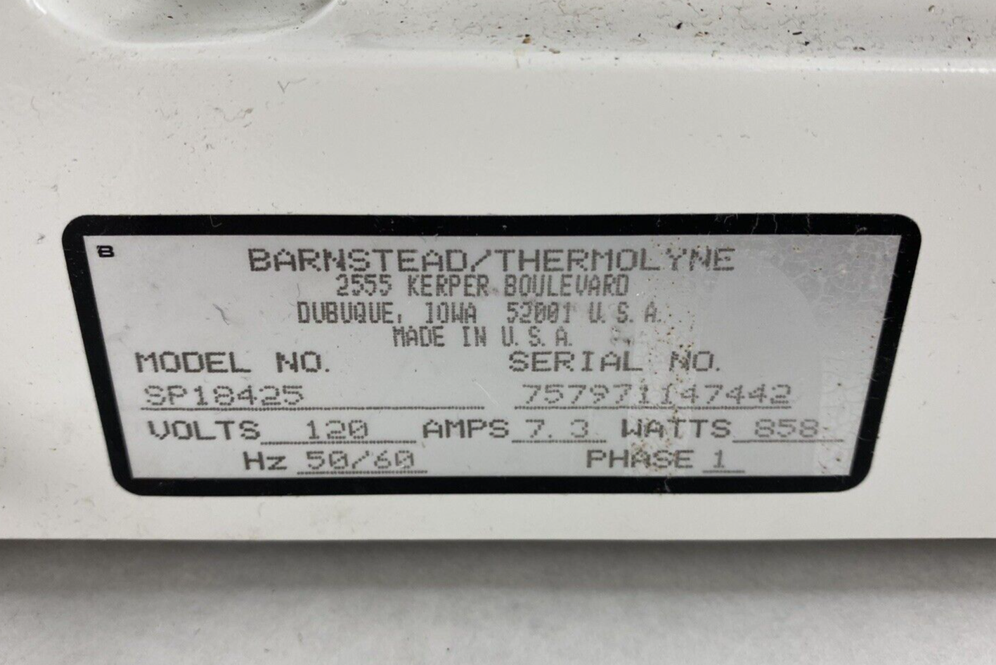 Barnstead Thermolyne SP18425 Nuova Stir Plate Tested