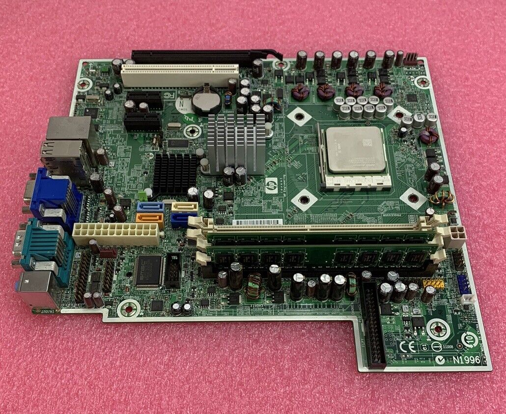 HP Compaq DC5850 Motherboard Athion Dual-Core 4450B 2.30GHz 4GB RAM No Shield