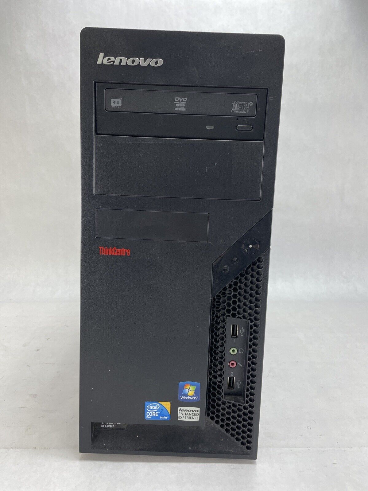 Lenovo ThinkCentre 9960 MT Intel Core 2 Duo E7500 2.93GHz 2GB RAM No HDD No OS