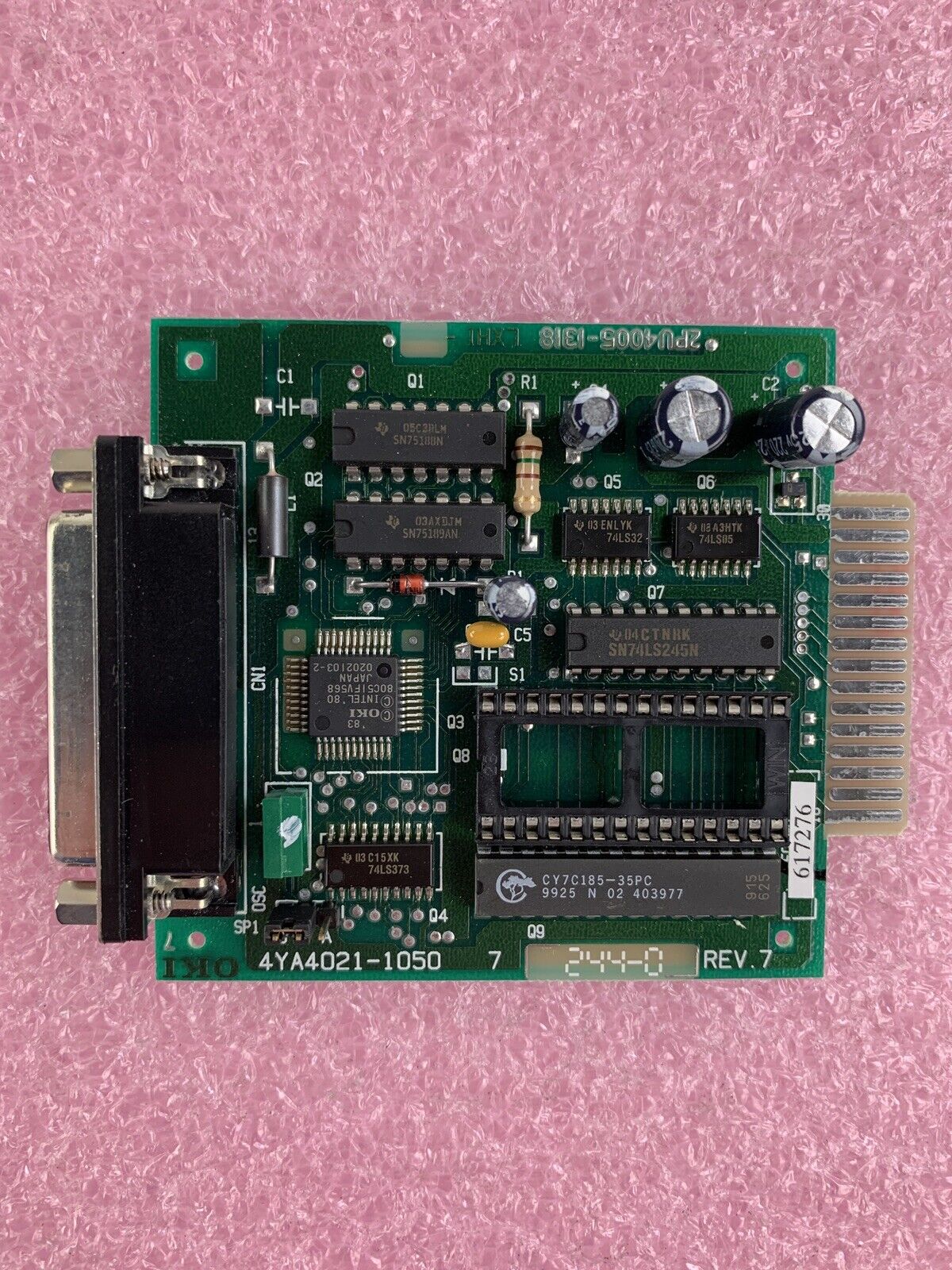 New Box Opened Okidata RS-232C SERIAL 19.2K Interface Board Card