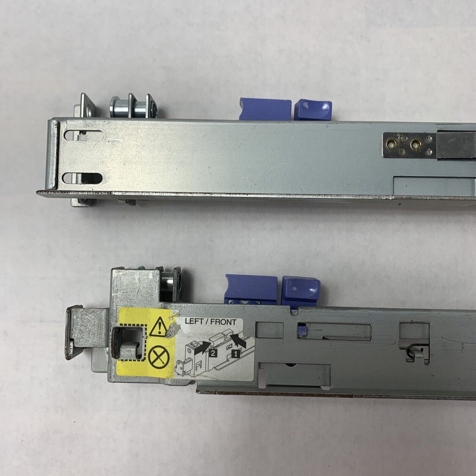 IBM 33P2295 / 33P2296 Left + Right Server Rack Mount Rails For IBM X335