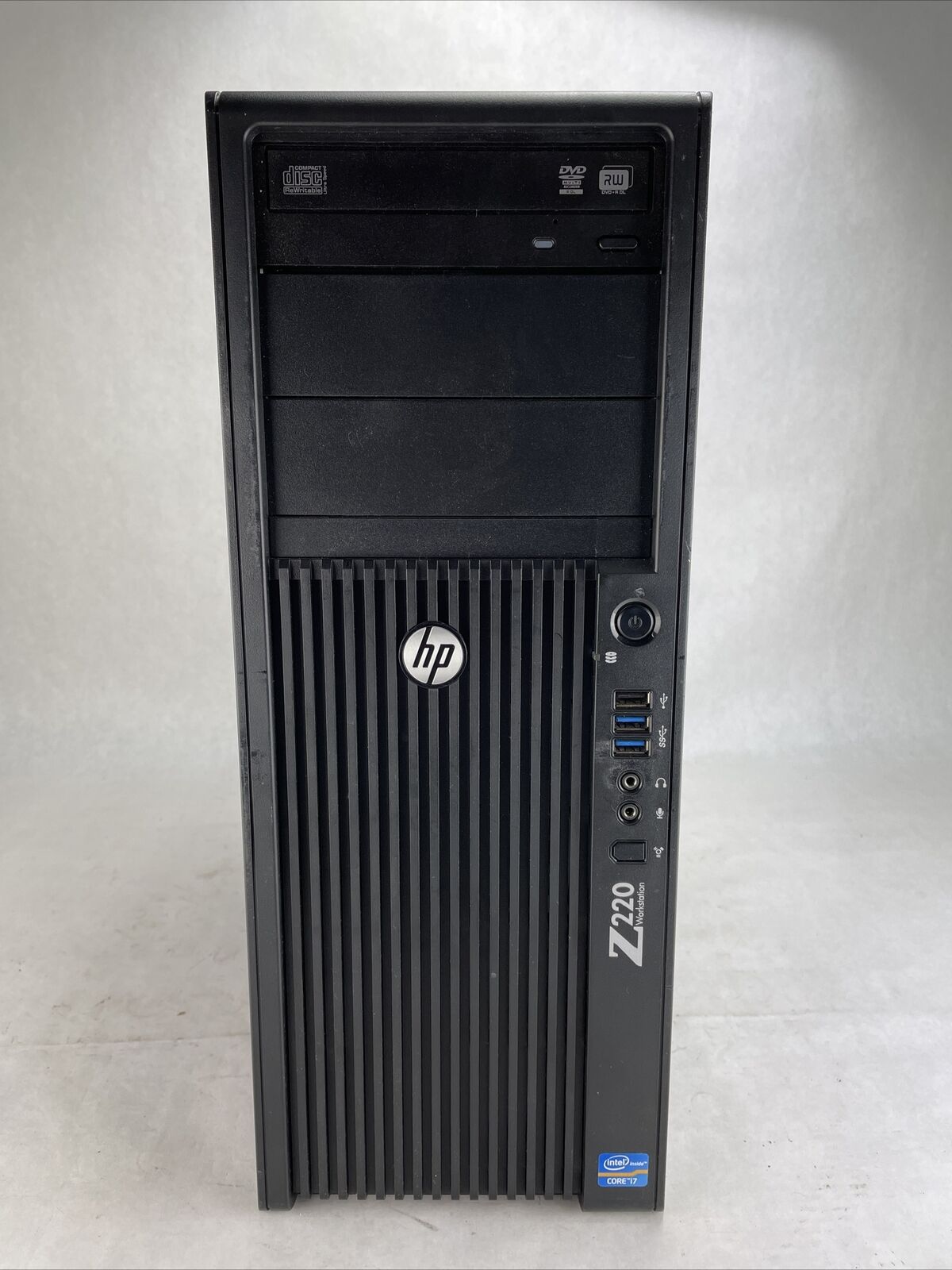 HP Z220 CMT Intel Core i7-3770 3.4GHz 8GB RAM No HDD No OS