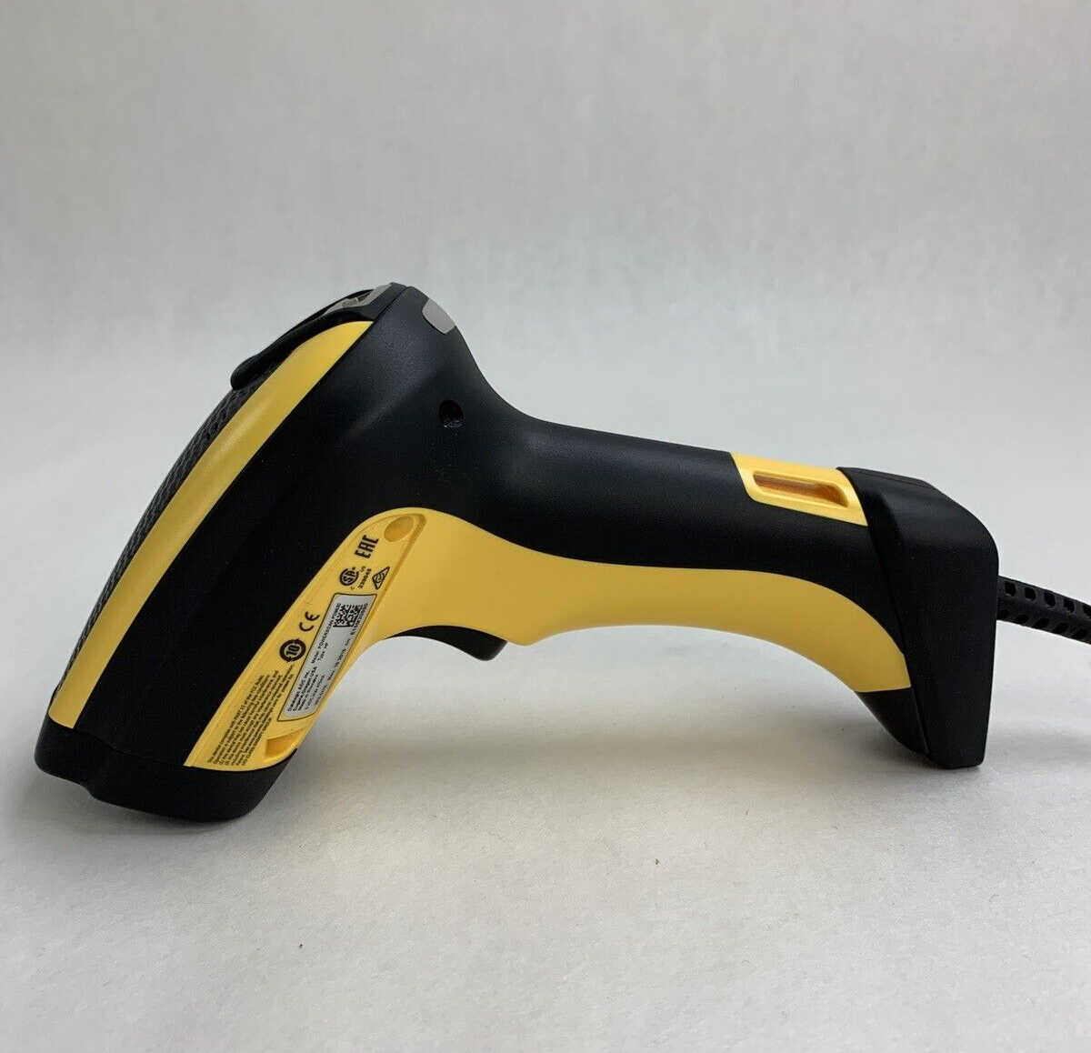 Datalogic PowerScan PD9630 Yellow 1D 2D Area Barcode Scanner Tested w/ Cord