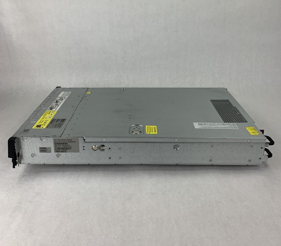 HP Storage Works P4500 G2 Rack Server Xeon E5520 2.27 GHz 8 GB RAM No HDD No OS