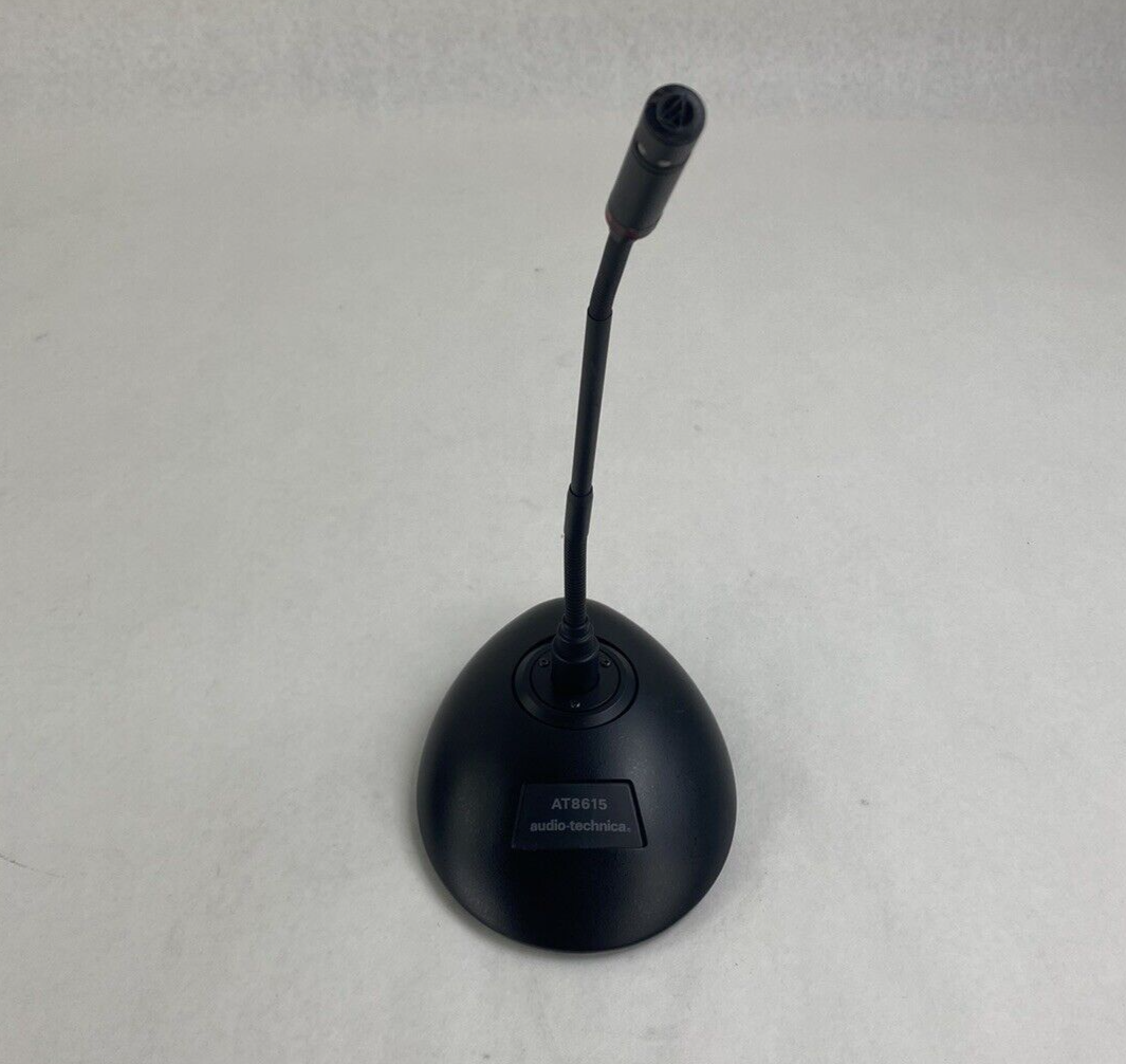 Audio-Technica AT8615 Desktop Microphone Stand w/ Pro 40Q Microphone Untested