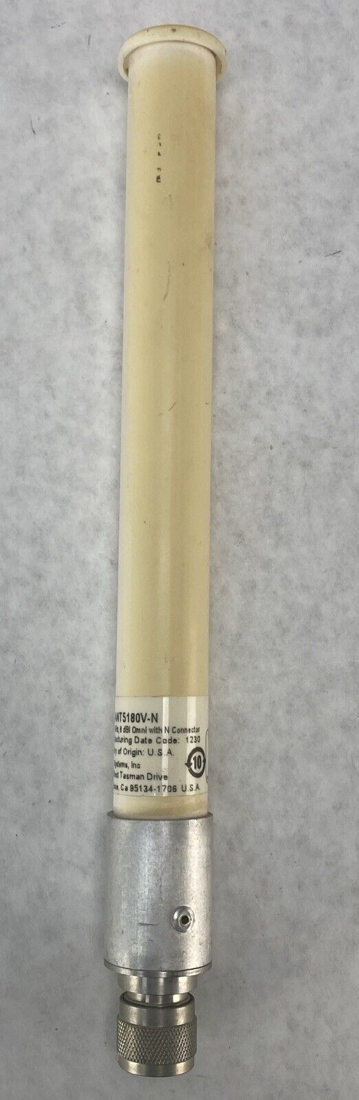 Cisco Aironet AIR-ANT5180V-N 5Ghz 8dBi Omnidirectional Antenna N Connector