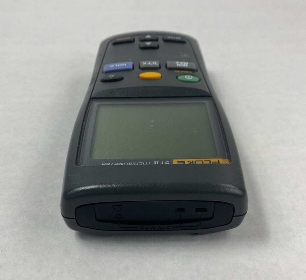 Fluke 51 II Single Input Digital Thermometer For Parts or Repair