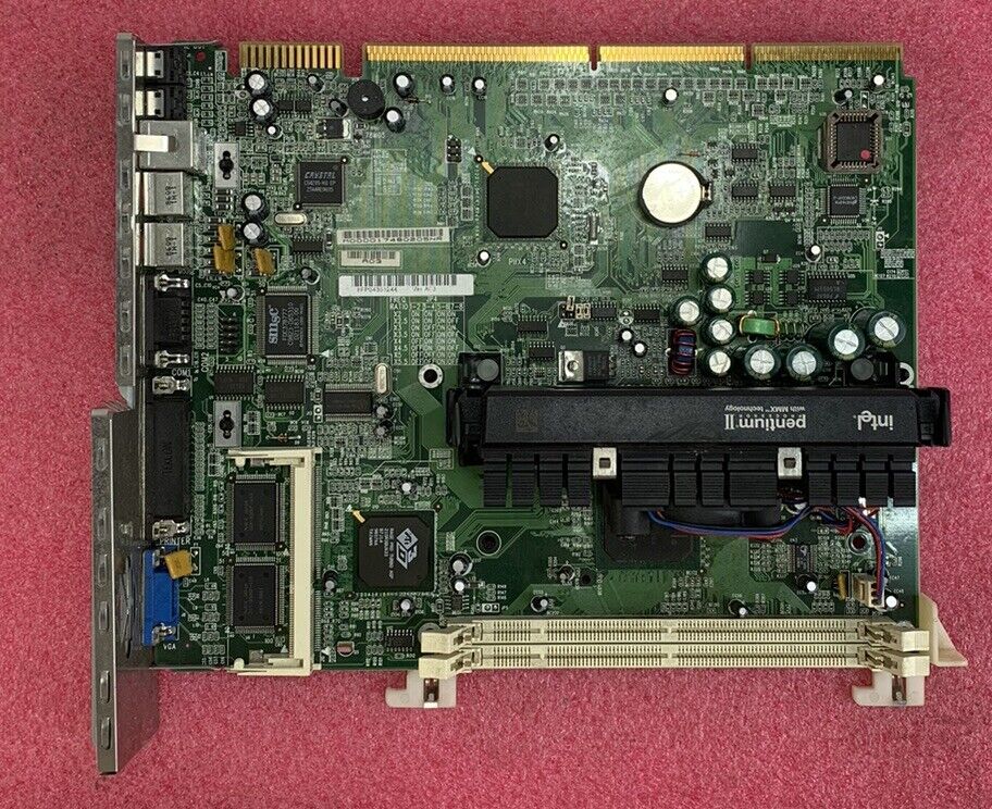 Toshiba Equim 7100D Motherboard Intel Pentium II 333MHz No RAM w/ Shield